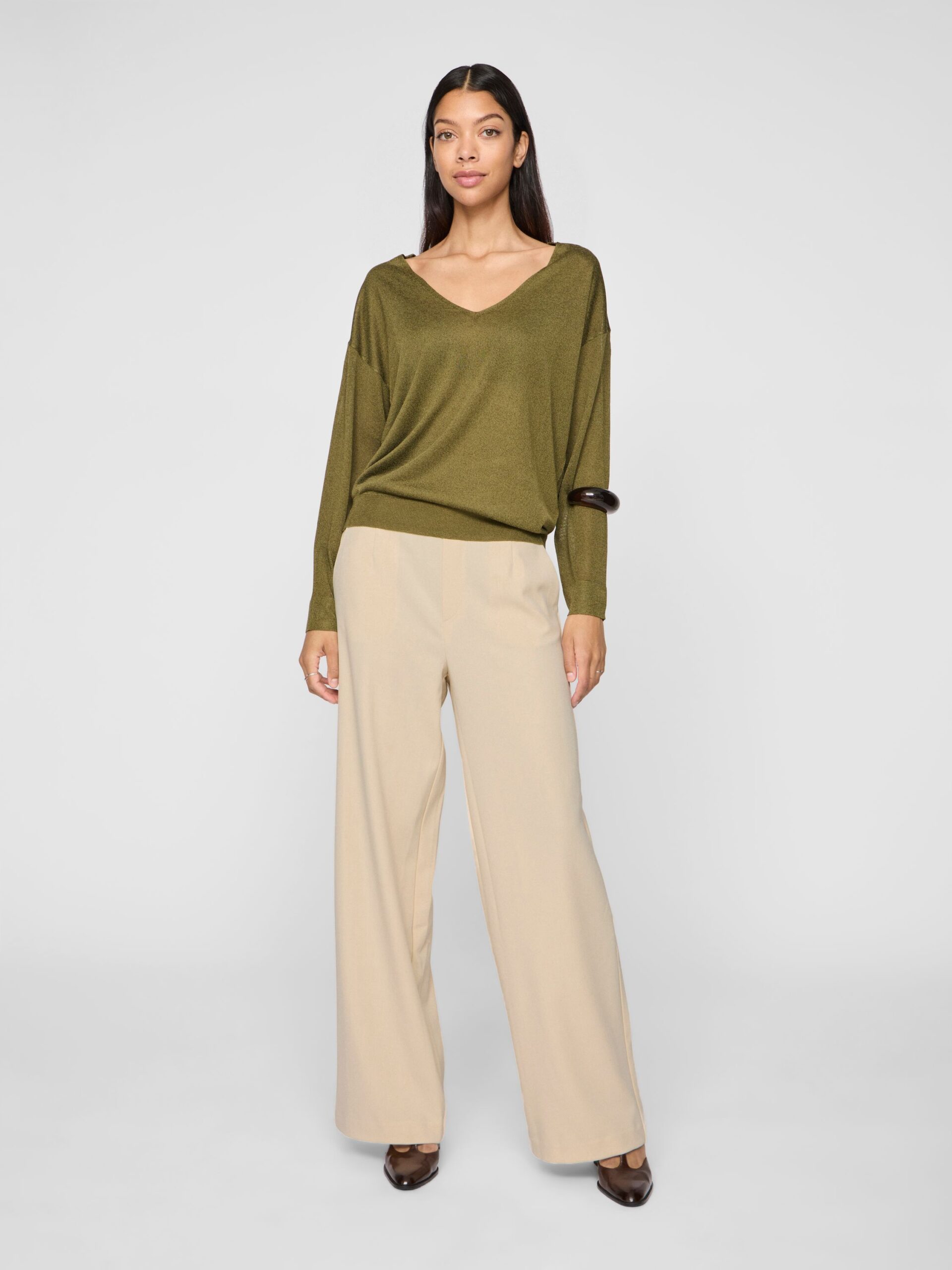VILA HW Wide Pant - NOOS – Bild 3