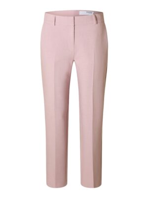 Selected Femme SLFRITA-RIA MW CROPPED PANT MEL NOOS