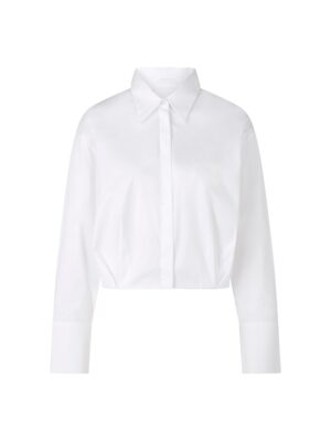 Marc Cain Collections Cropped Bluse mit Ballon-Silhouette