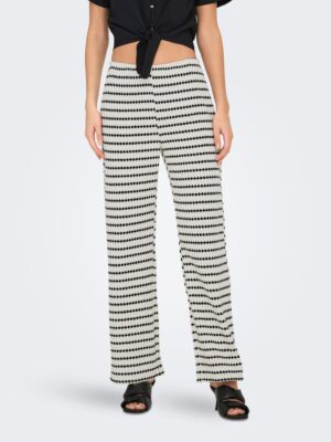 ONLY STRIPE WIDE LEG PANT JRS