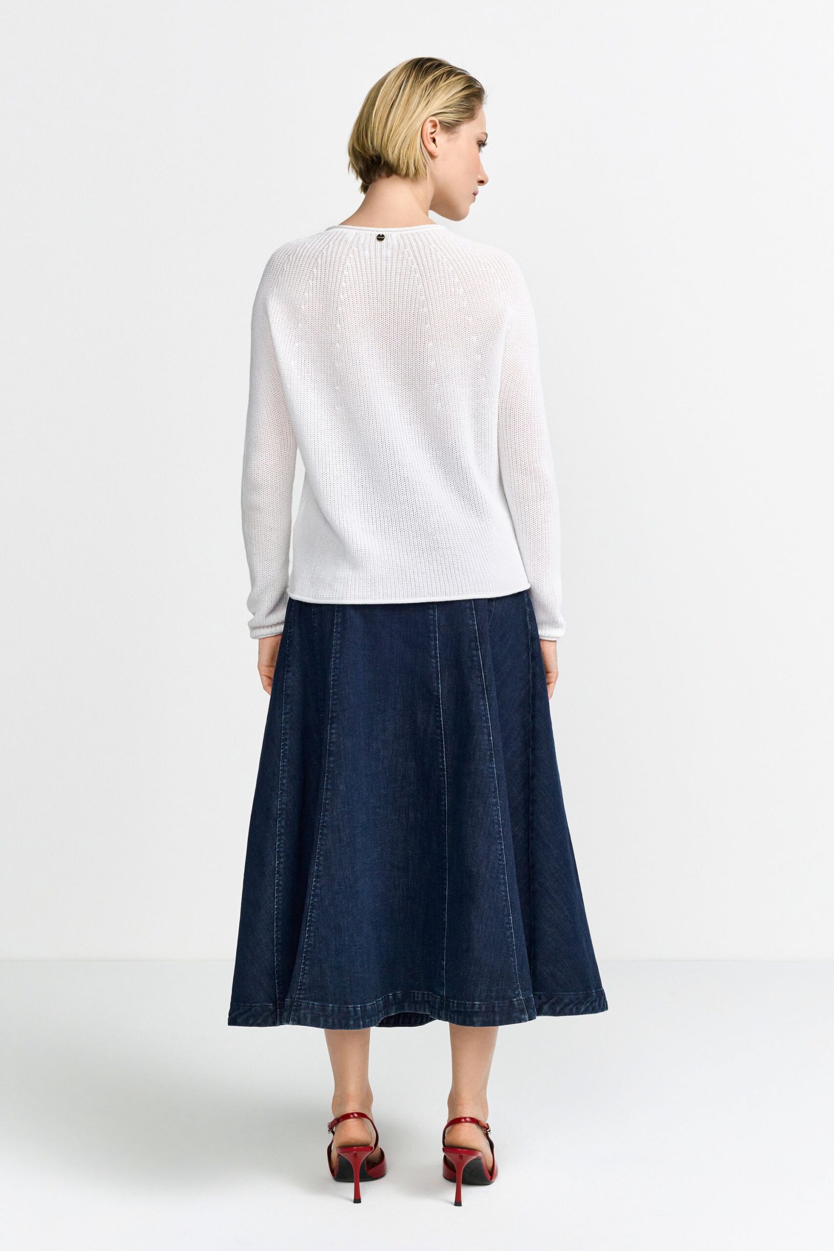 Rich & Royal Fein gerippter Strickpullover – Bild 4