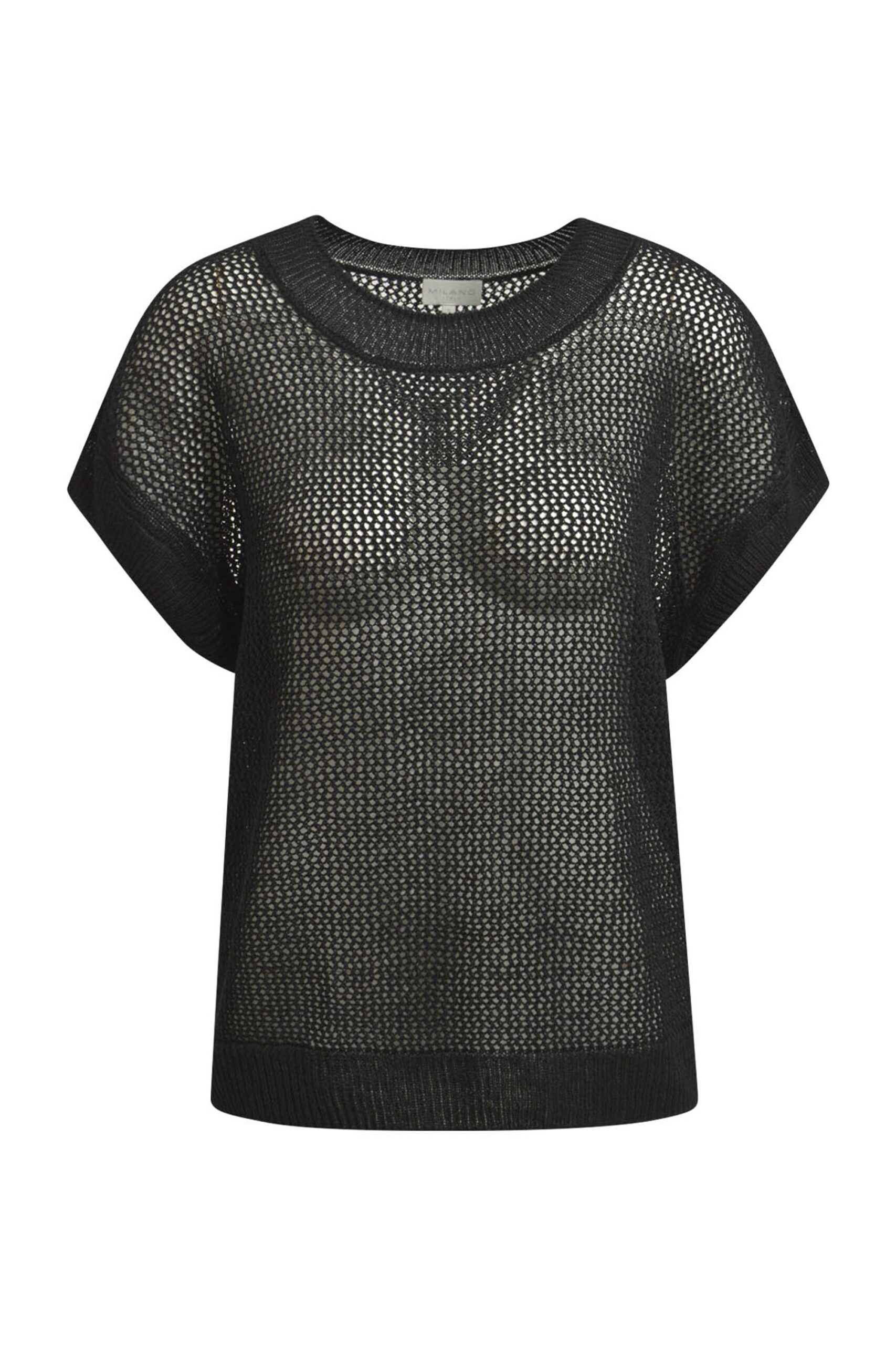 milano italy 1/2 Sleeve Pullover with Oversized Passform