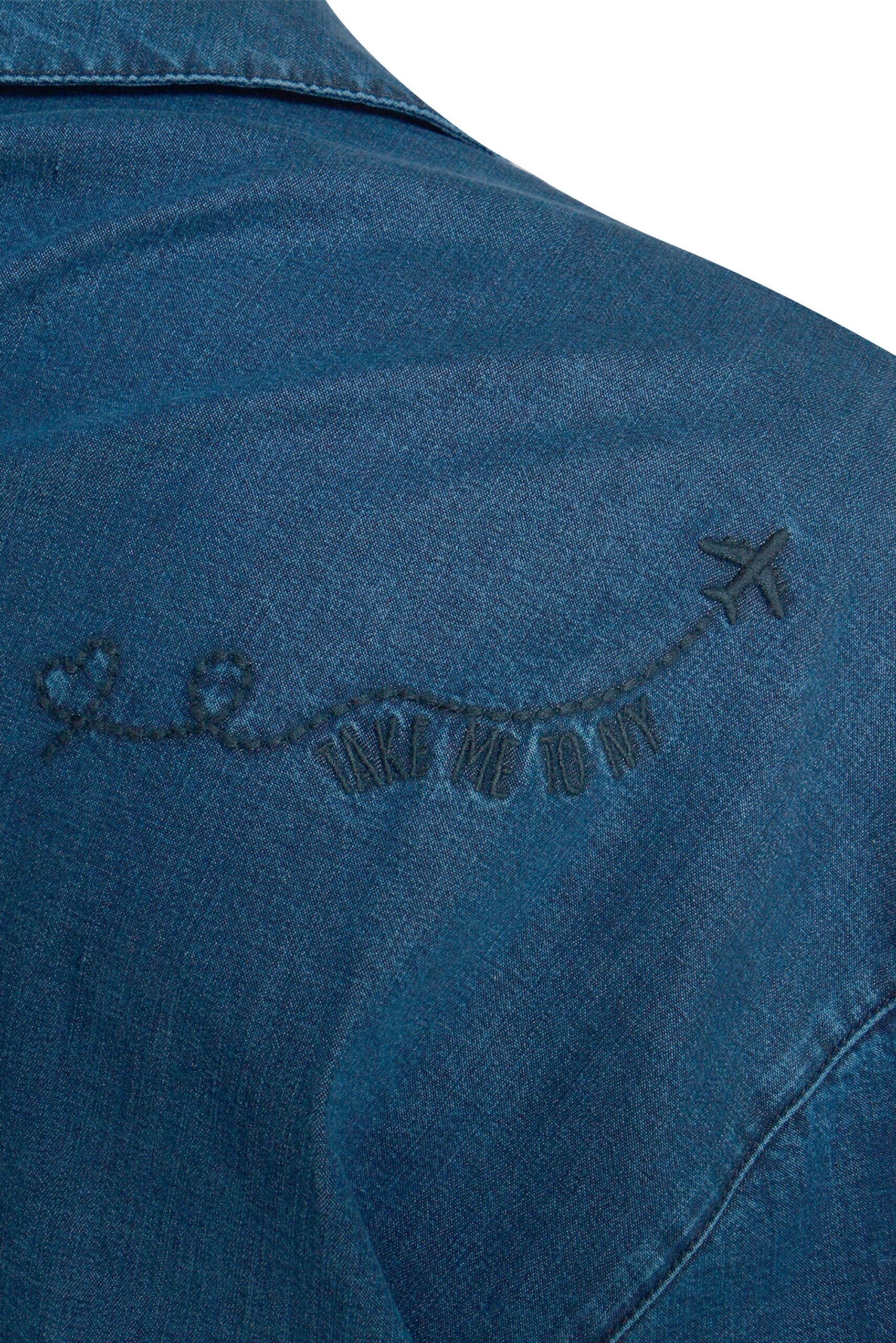 Smith&Soul Bluse im Denim-Stil – Bild 4