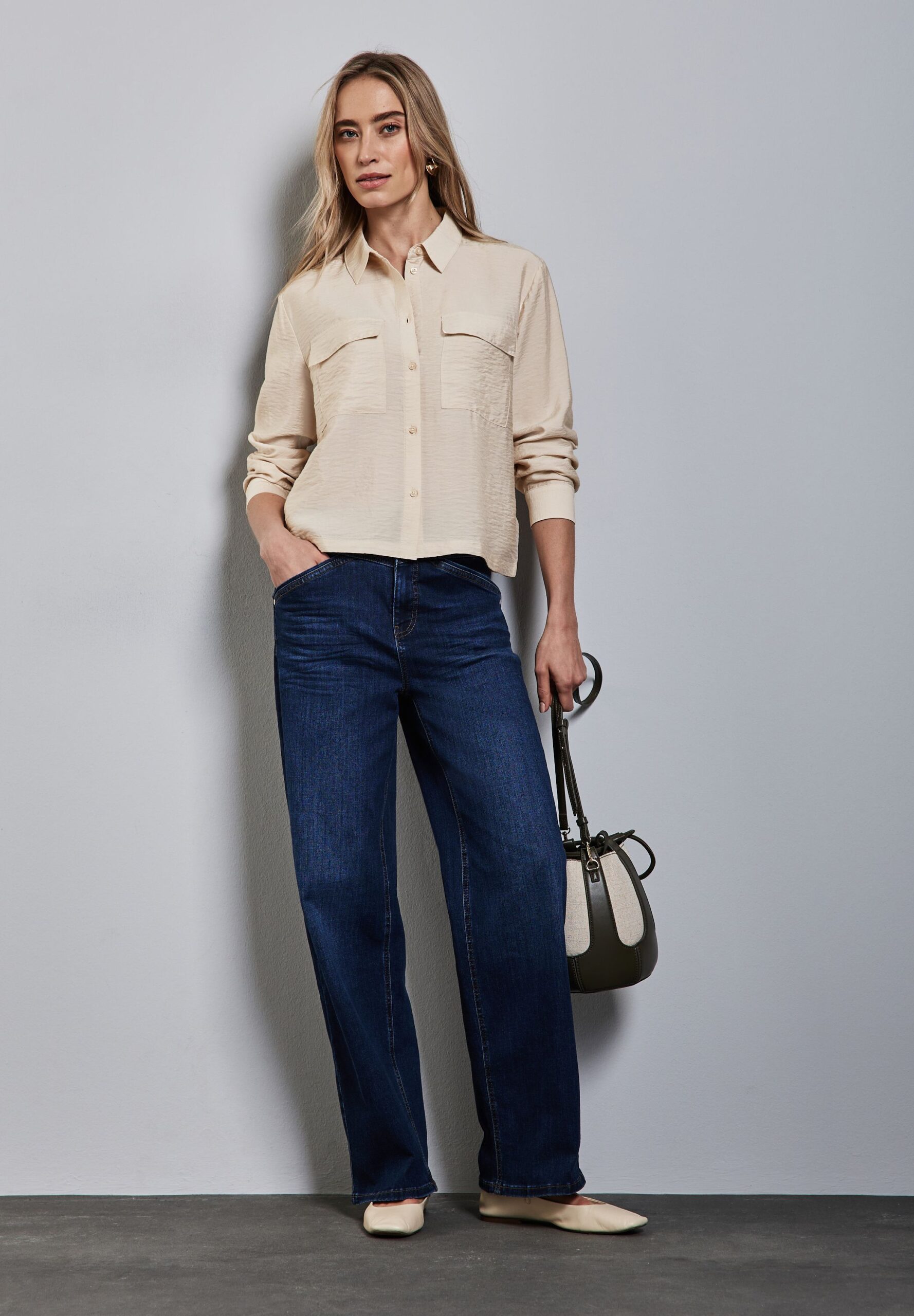 Street One Hemdbluse mit Brusttaschen – Bild 3