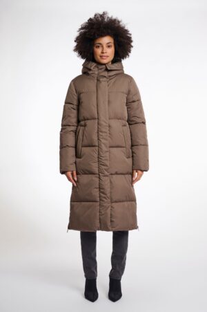 Rino & Pelle LONG HOODED PADDED COAT