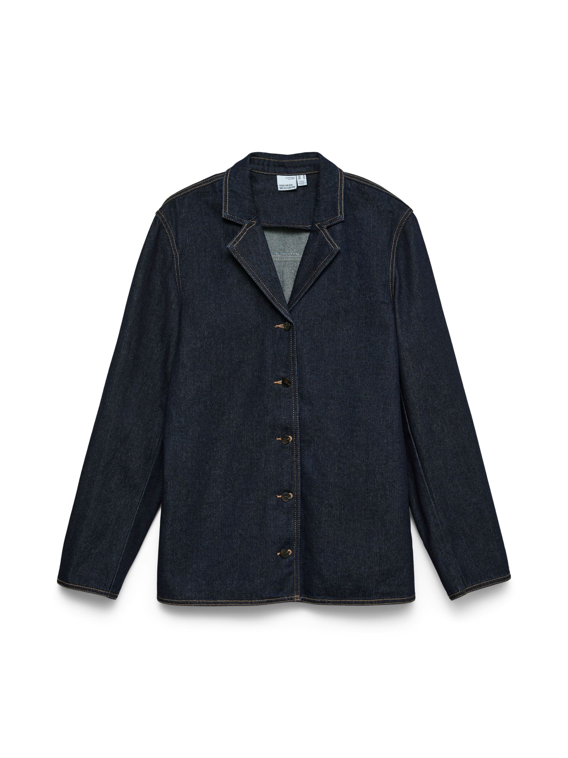 VERO MODA VMKANIKA LS DENIM BLAZER SHIRT