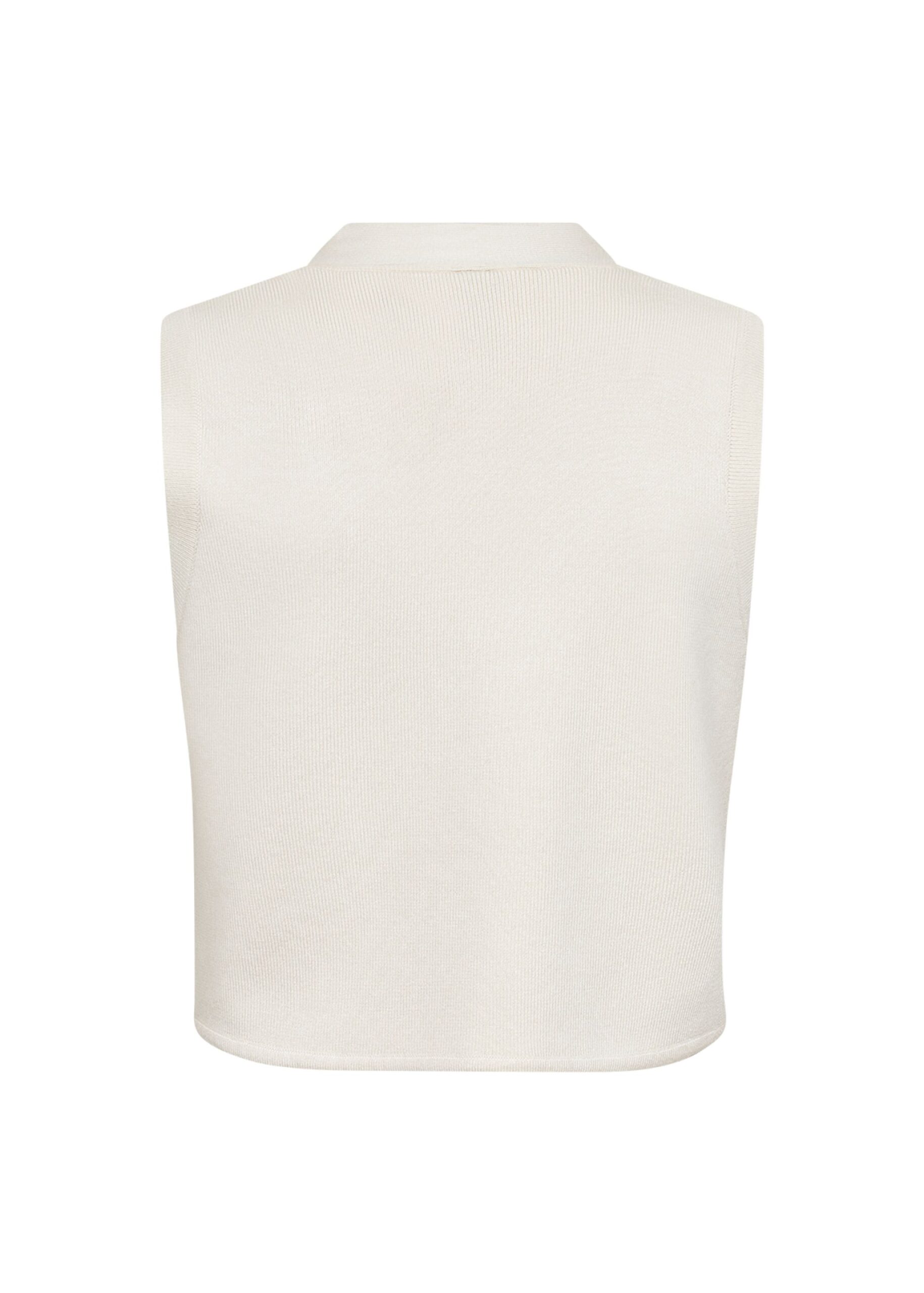 SOYACONCEPT Ärmellose Weste mit V-Ausschnitt und Knopfleiste – Bild 2