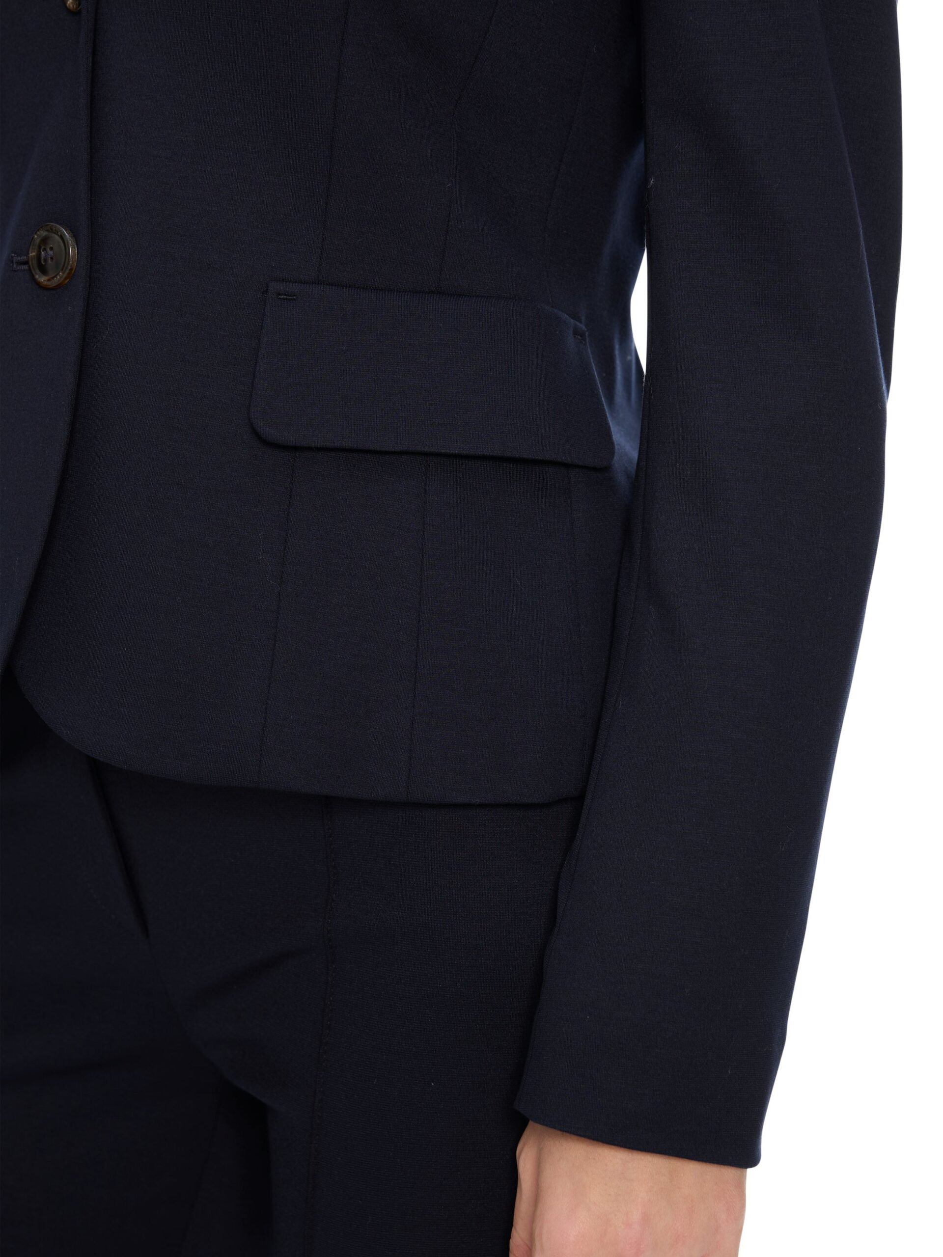 Marc Cain Essentials Leichter Blazer aus feinem Jersey – Bild 2