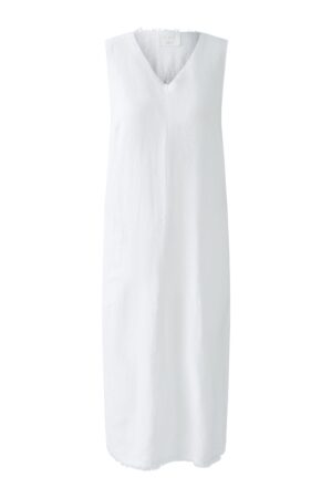 Kleid Leinen-Baumwollpatch