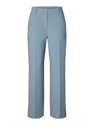 Selected Femme Weite Hose SLFRITA MW WIDE PANT MEL NOOS