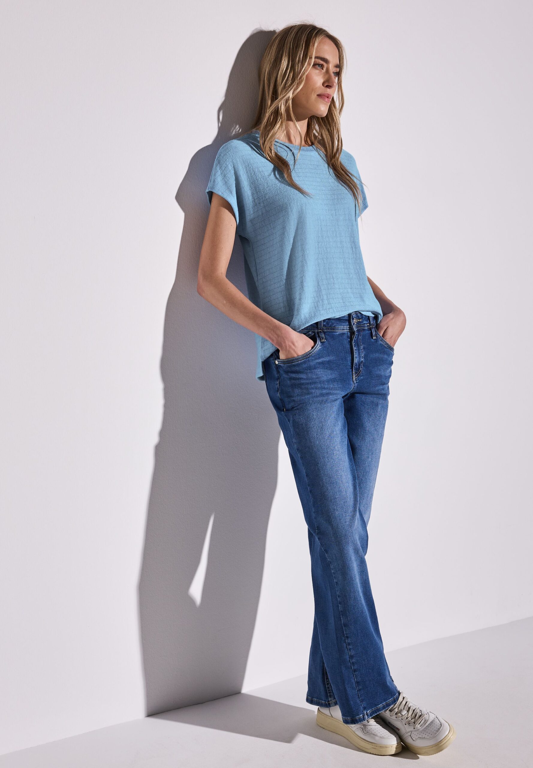 Street One Shirt mit Strukturstreifen – Bild 2