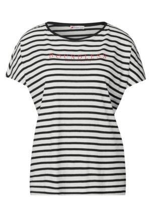 Streifenshirt mit Wording