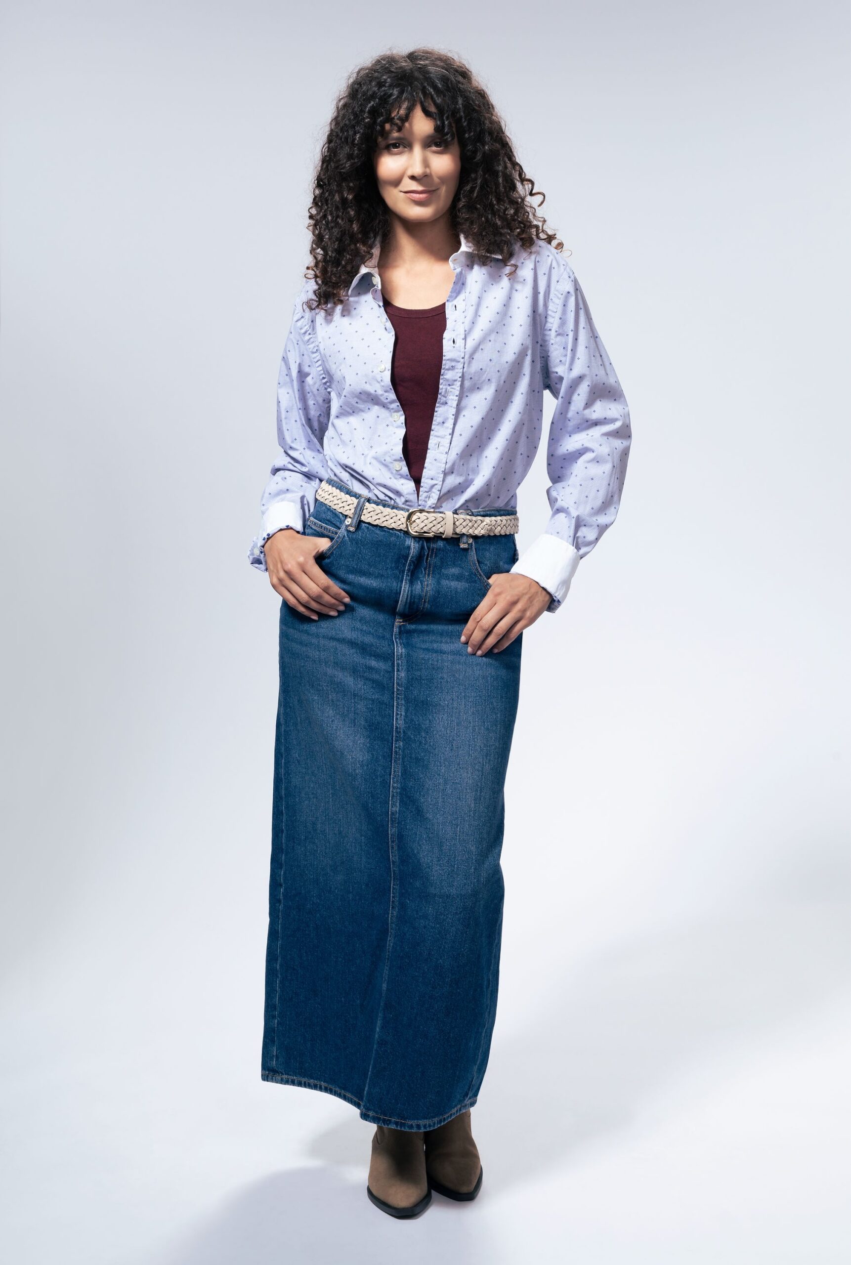 Vanzetti Easy Going - 30 mm Flecht-Veloursgürtel – Bild 5