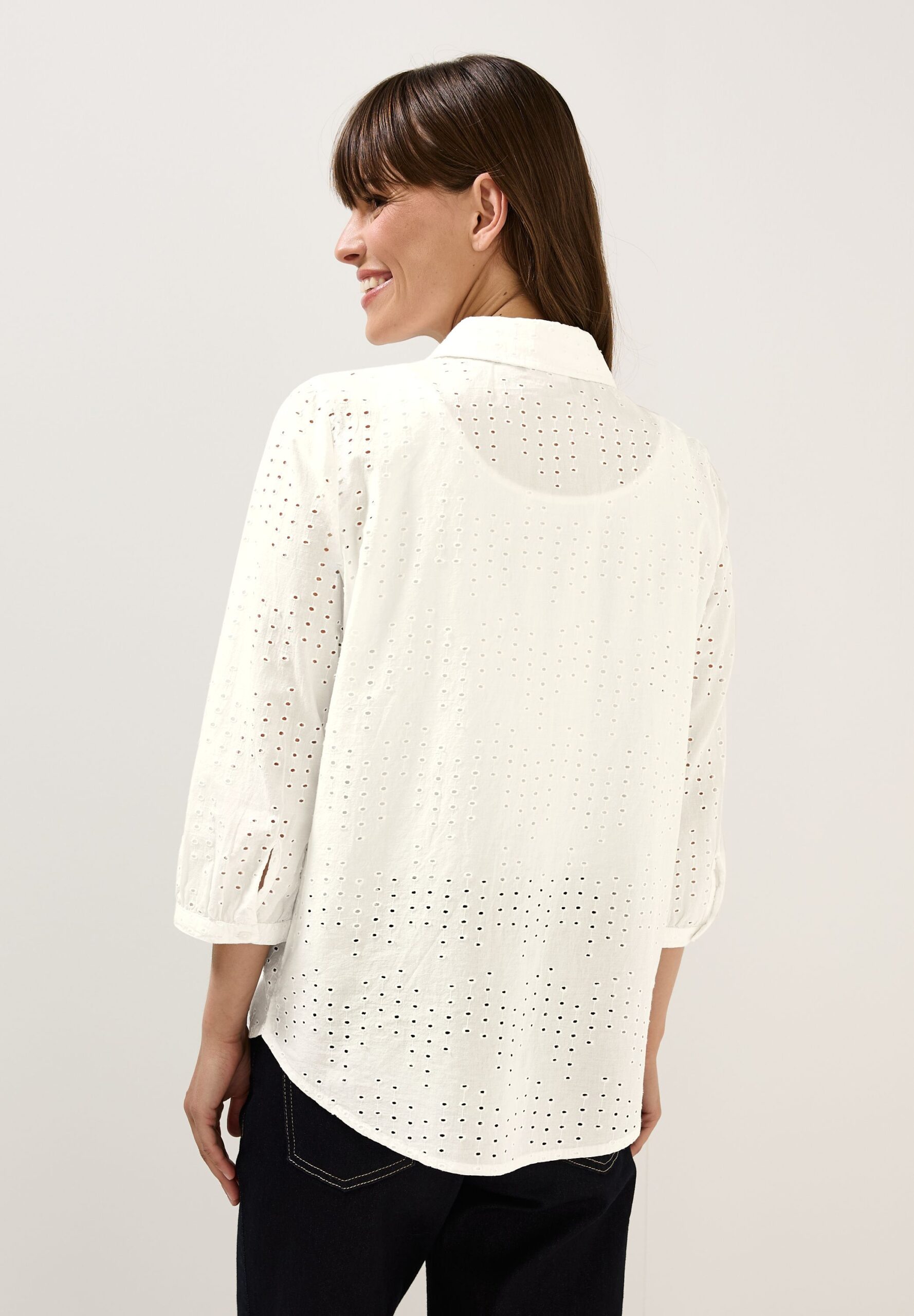 CECIL Hemdbluse mit Lochstickerei – Bild 6