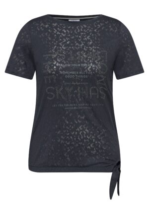 T-Shirt mit Schmucksteinen