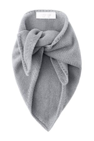 Rich & Royal Knitted Triangle Scarf