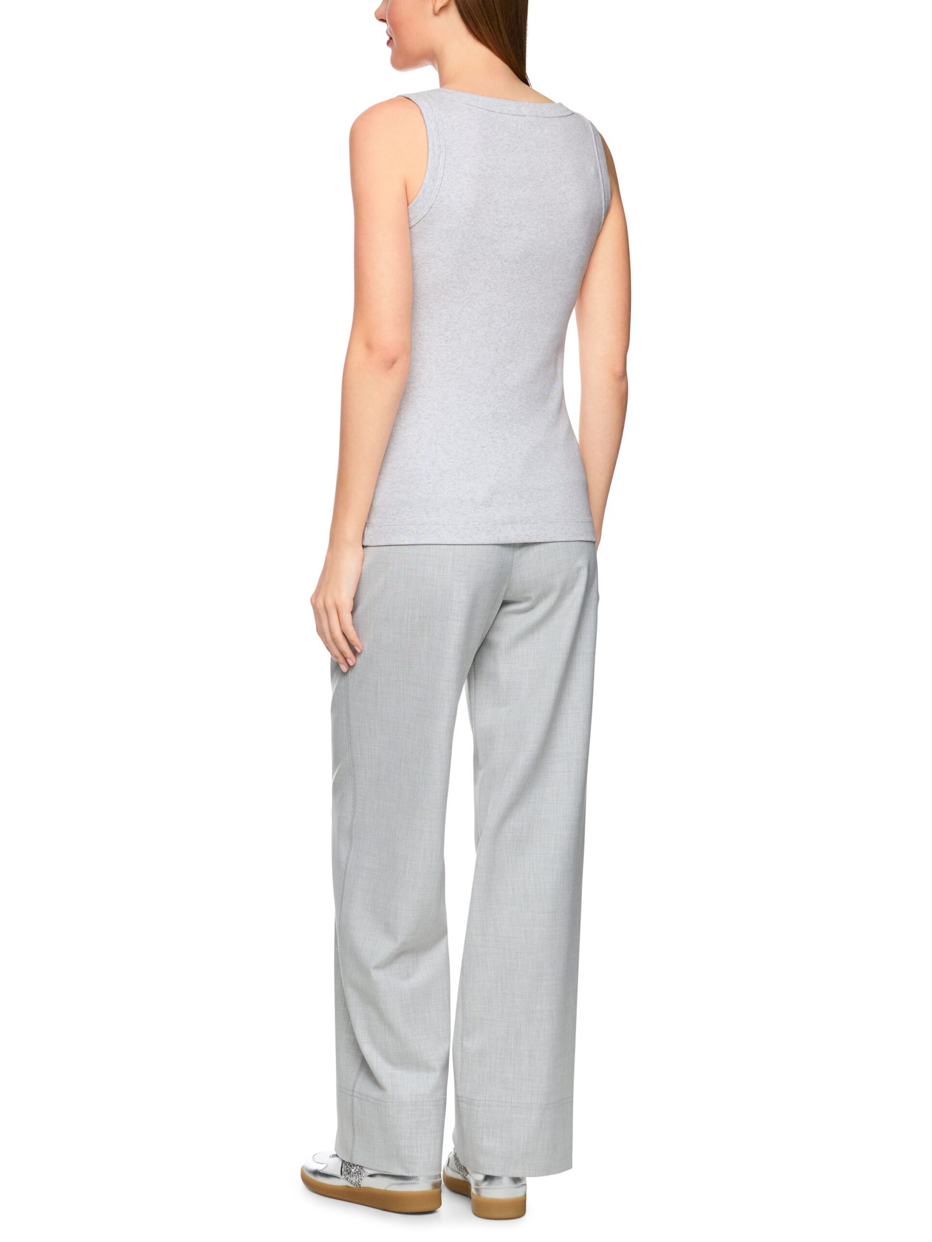 Marc Cain Sports Ärmelloses Baumwollstretch-Top – Bild 6