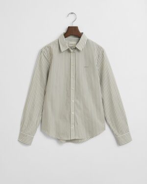 GANT Classic Popeline Bluse mit Streifen