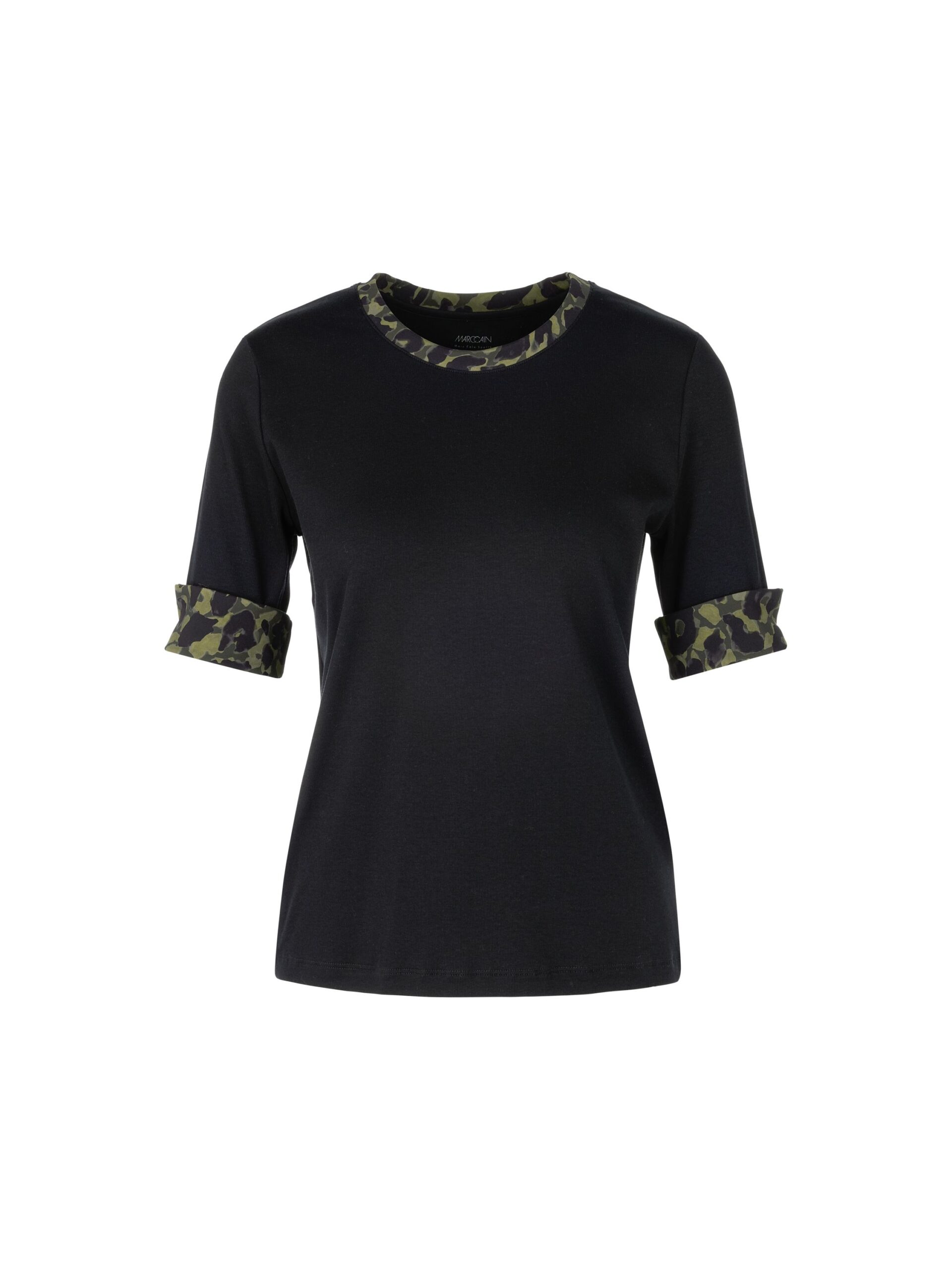 Marc Cain Sports Jersey-Shirt mit Print-Details