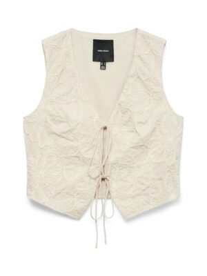 VERO MODA VMMILLIA SL EMBROIDERY WAISTCOAT