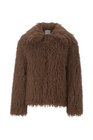 Rich & Royal Long Hair Shearling Jacket