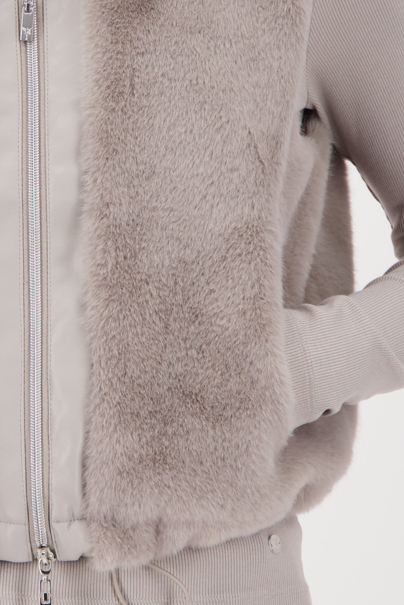 monari Fellweste mit Lederoptik – Bild 4