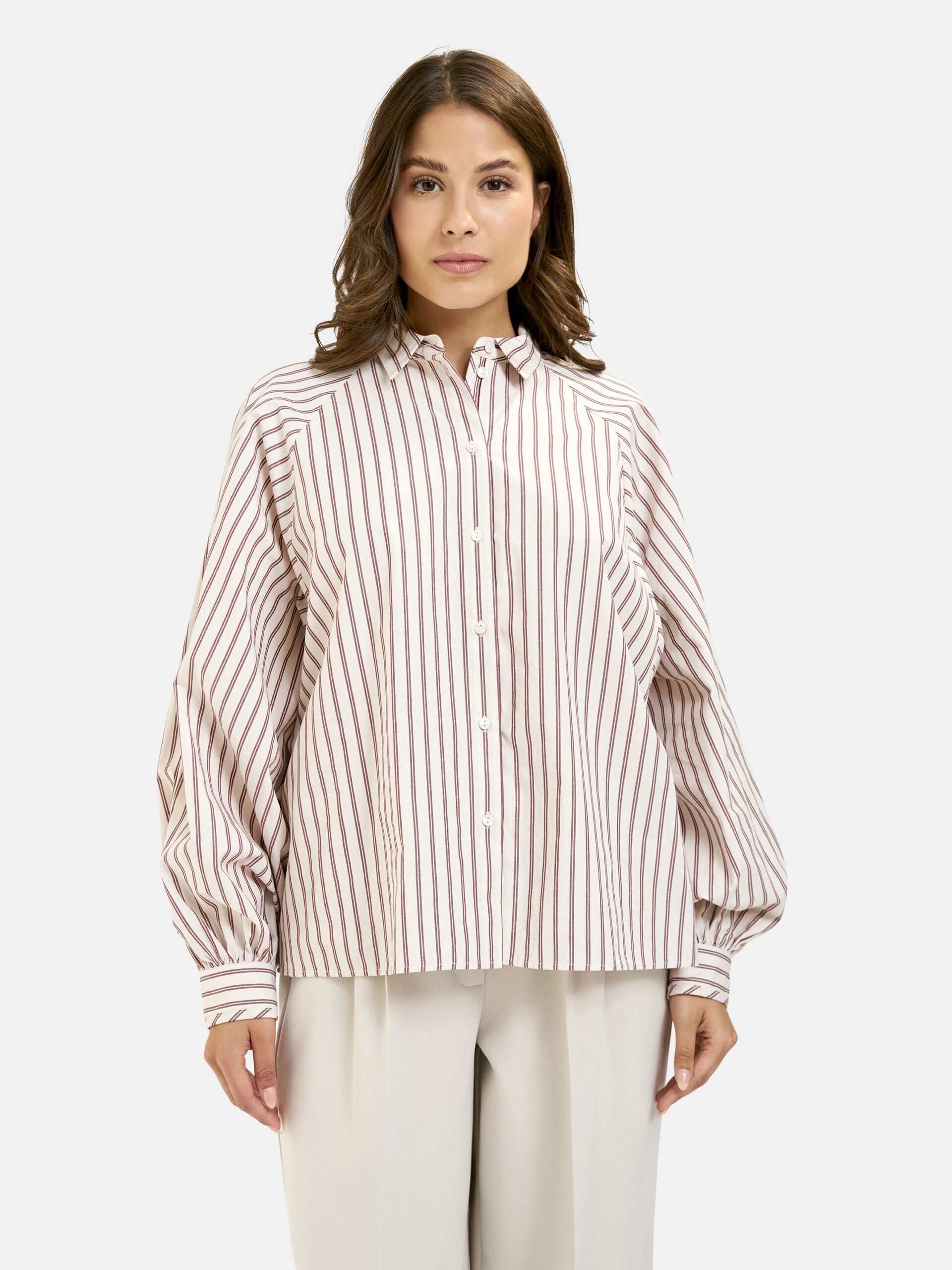 Smith&Soul Striped Deep Raglan Blouse – Bild 5