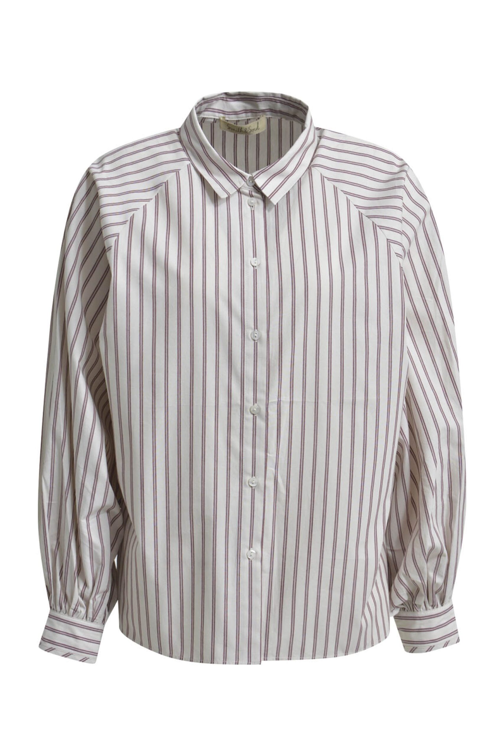 Smith&Soul Striped Deep Raglan Blouse