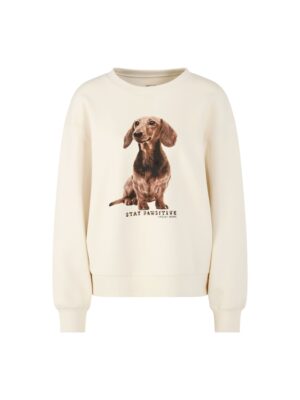 Marc Cain Sports Sweatshirt mit Dackel-Print