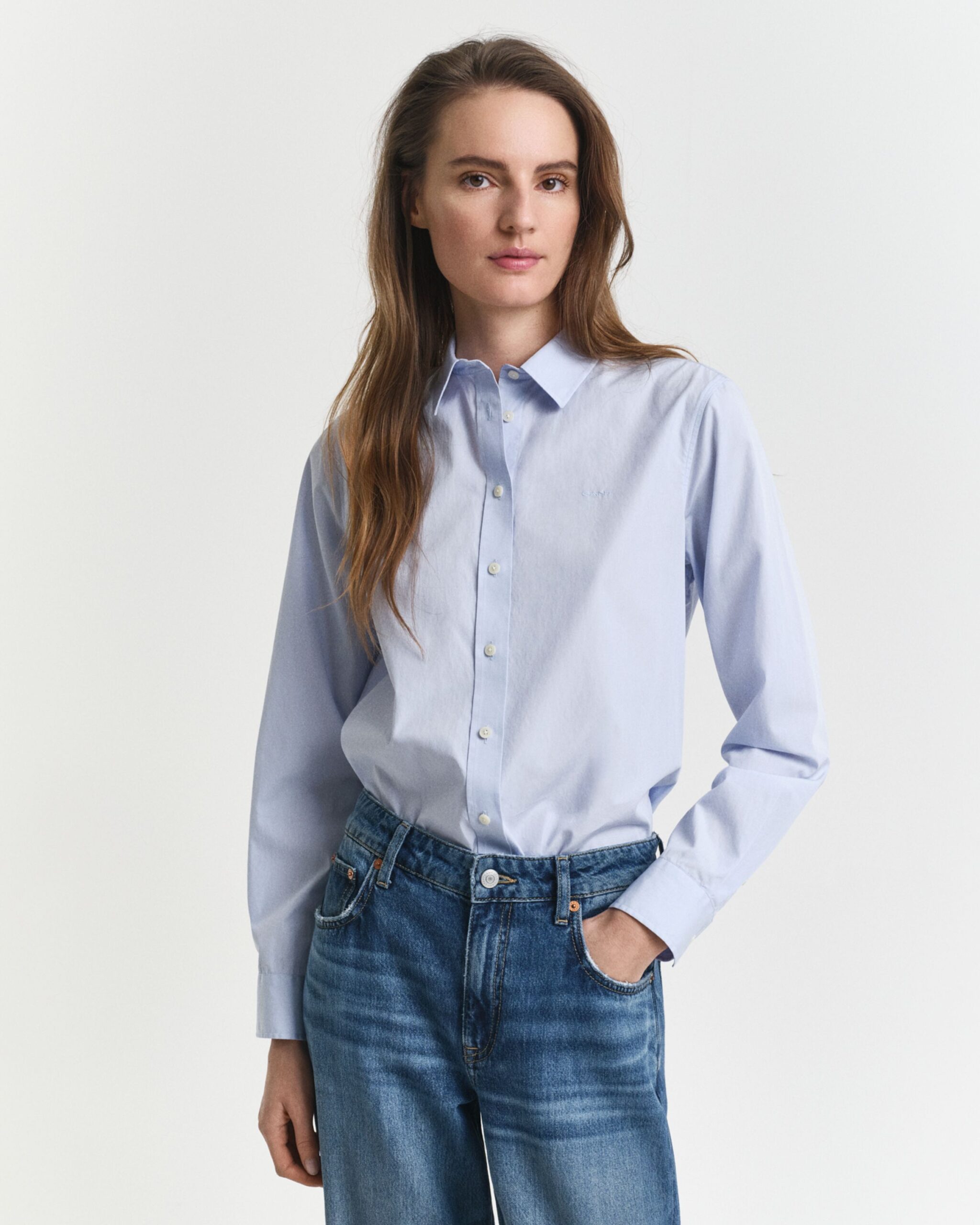 GANT Classic Popeline Bluse – Bild 6