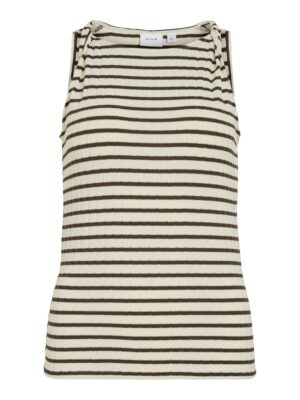 VILA VIGARTA O-NECK S/L TOP/PB