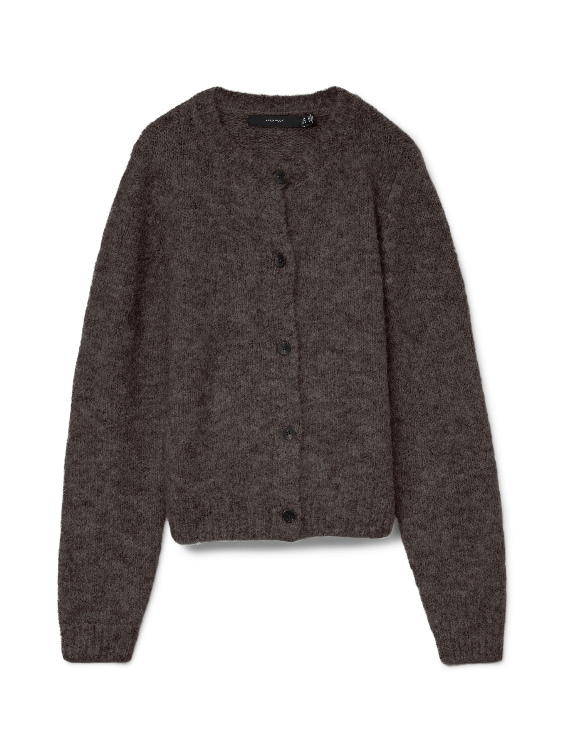 VERO MODA Grob gestrickter Cardigan mit Rundhalsausschnitt – Bild 6