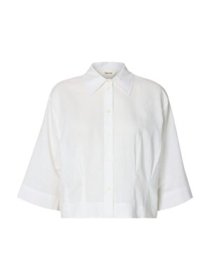 Selected Femme SLFCLEO Regular 3/4 Cropped Shirt B