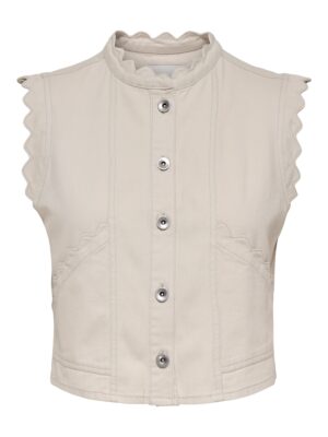 ONLY ONLELSA SCALLOP WAISTCOAT