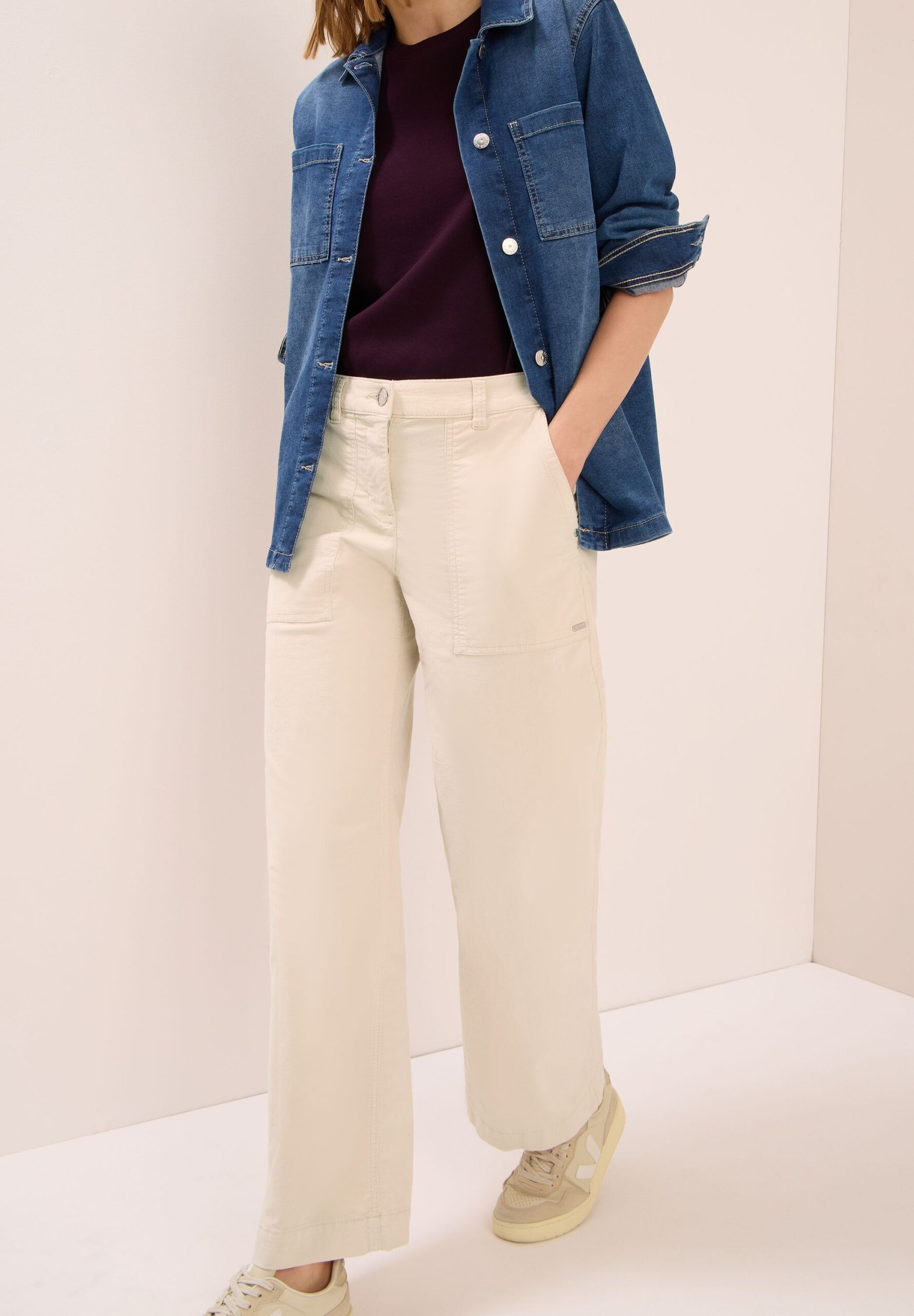 CECIL Wide Leg Cordhose – Bild 3