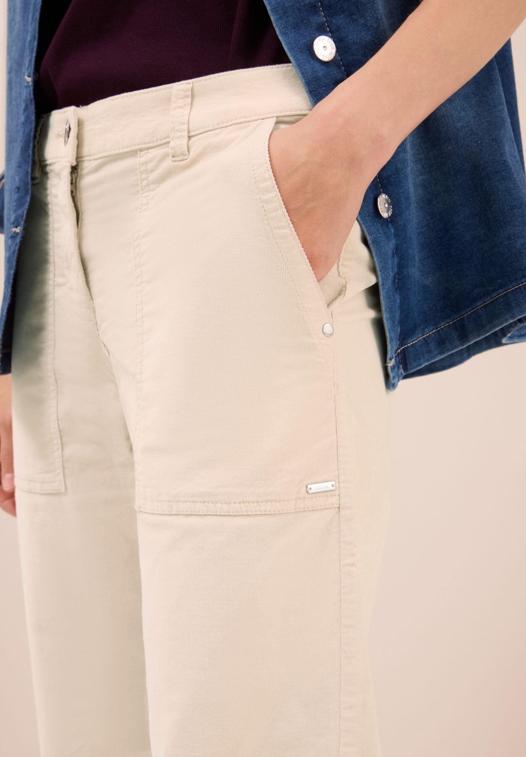 CECIL Wide Leg Cordhose – Bild 5