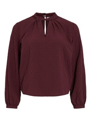 VILA VIVEAMA L/S HIGH NECK TOP/PB