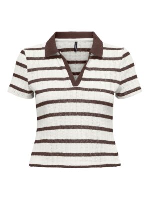 ONLY ONLHALIA S/S COLLAR TOP BOX JRS