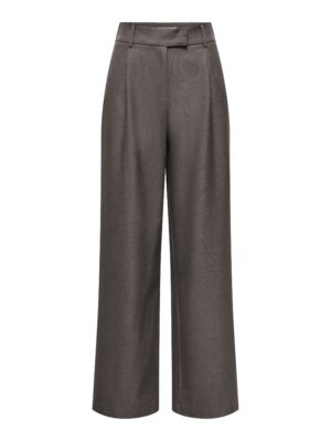 ONLY Gerade Hose mit Knopf- und Reißverschluss