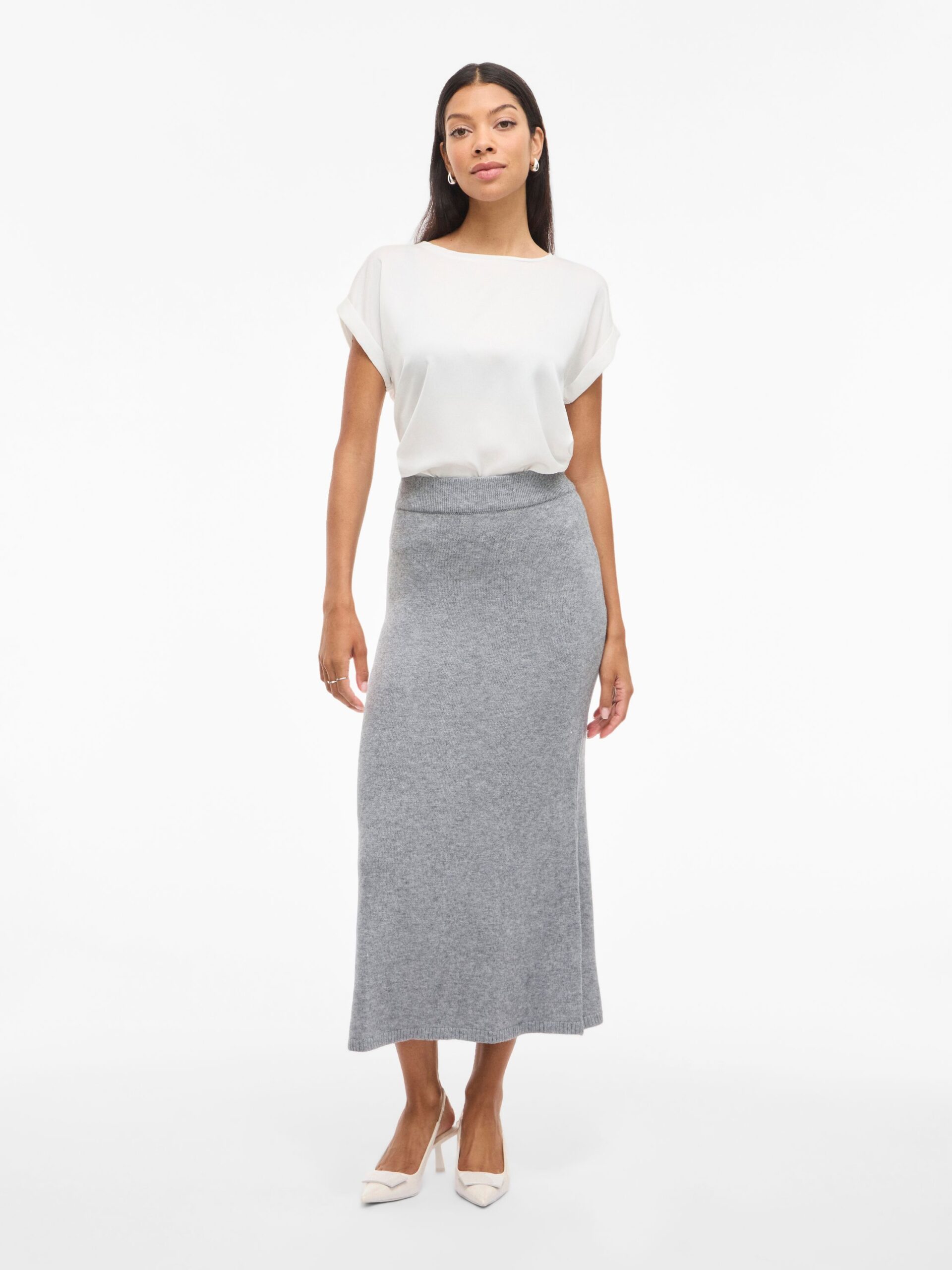VILA ANKLE KNIT SKIRT - NOOS – Bild 5