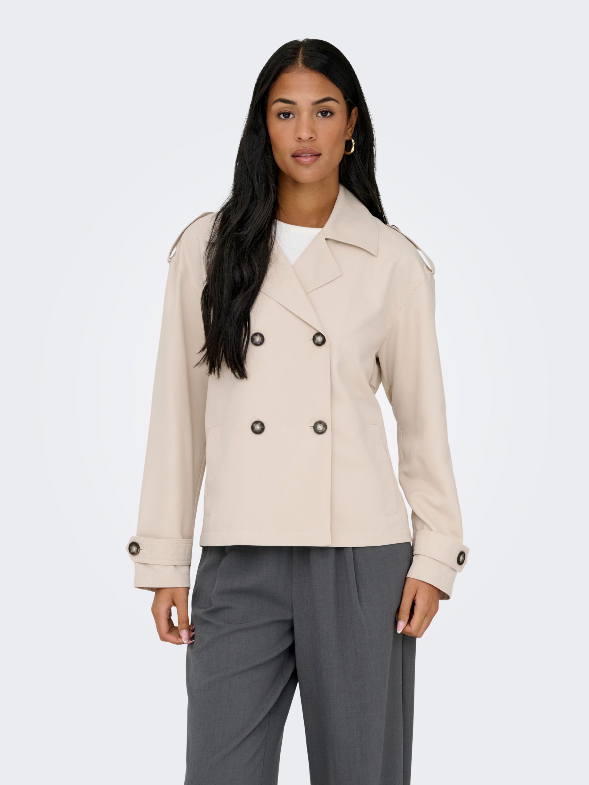ONLY HANNAH SHORT LIFE TRENCHCOAT – Bild 2