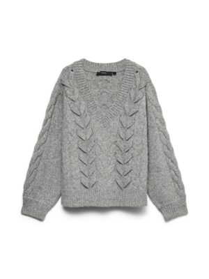 VERO MODA V-Ausschnitt-Pullover