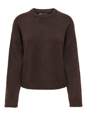 ONLY Strickpullover mit Rundhals und Langarm