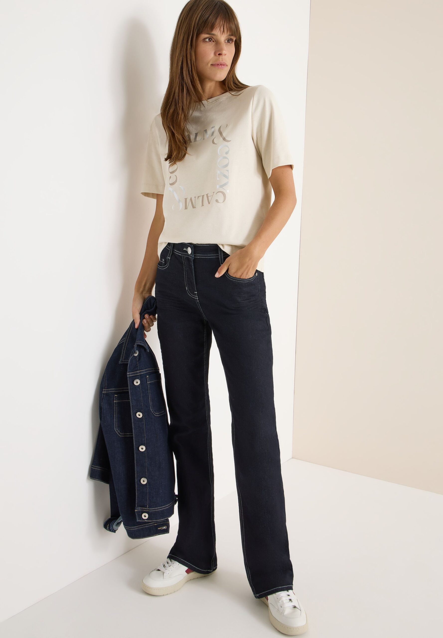 CECIL Calm And Cozy FP T-Shirt – Bild 3