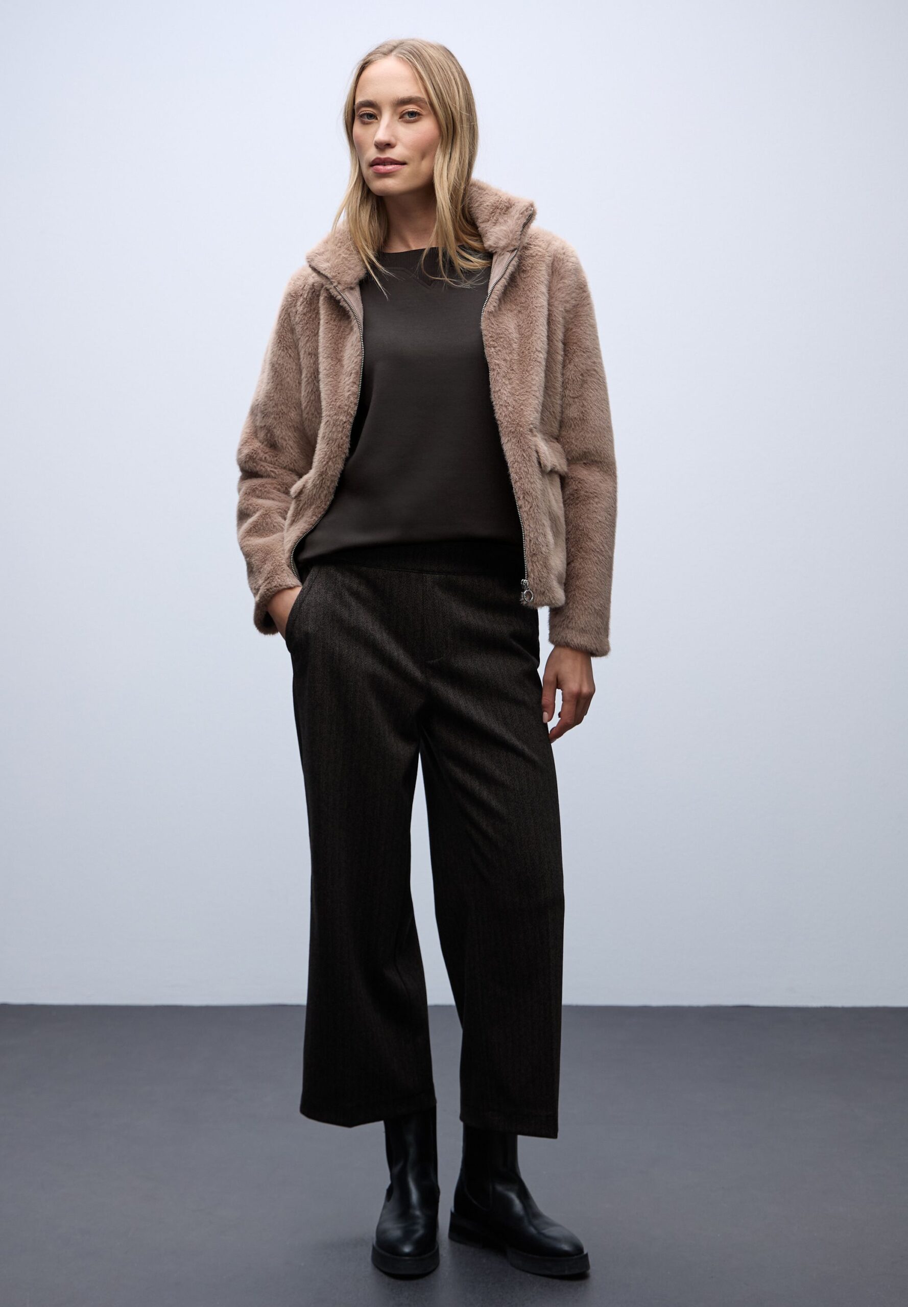 Street One LTD QR shirt w.rib neck – Bild 5