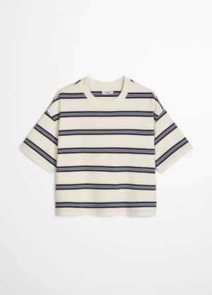 Marc O'Polo Denim T-Shirt mit Crewneck und Boxy Fit