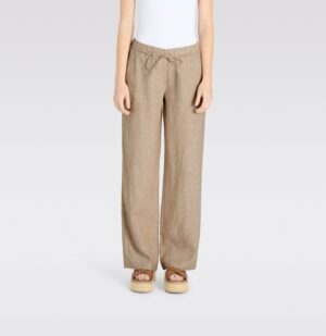MAC Jeans Chiara Belt Leinenhose