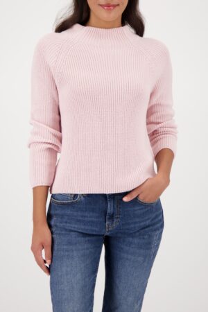 monari Strickpullover mit Stehkragen