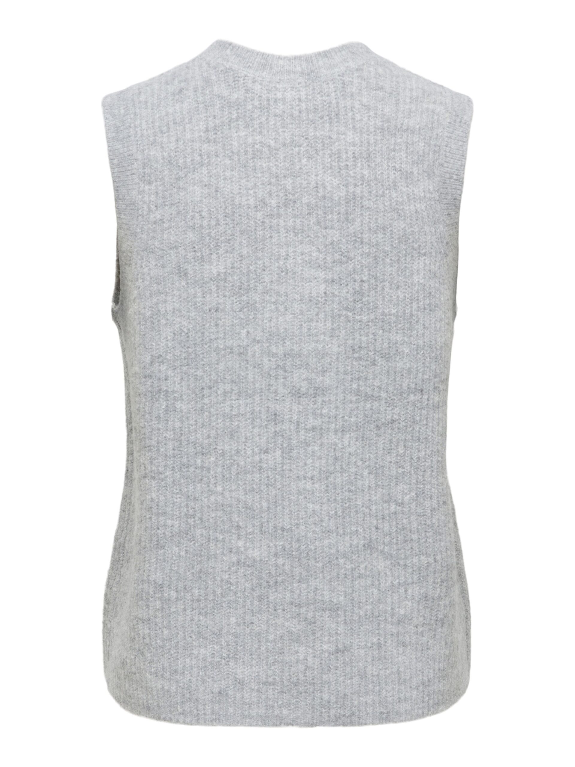 ONLY VIGGA Weste mit O-Neck und Knopfdetails – Bild 2