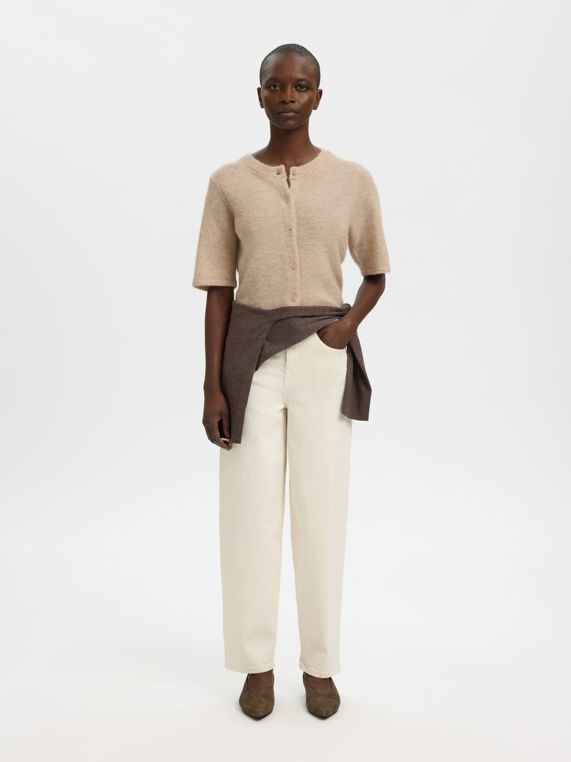 Selected Femme 2/4 KNIT CARDIGAN NOOS – Bild 3